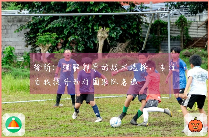 徐昕：理解郭导的战术选择，专注自我提升面对国家队落选